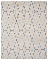 Safavieh Stone Wash 8'-0" x 10'-0" Rug in Ivory / Blue