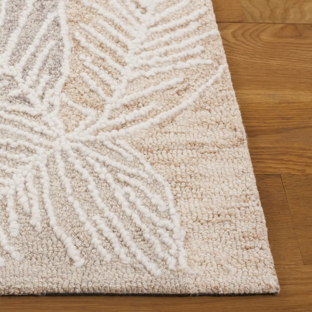 Safavieh Jardin 4'-0" x 6'-0" Rug in Taupe / Ivory