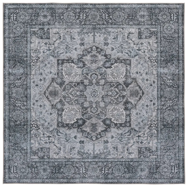 Safavieh Tucson 6'-0" x 6'-0" Rug in Grey / Grey