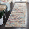 Safavieh Madison 2'-2" x 10'-0" Rug in Grey / Turquoise
