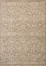 Loloi Clarisse CLS-06 Traditional Power Loomed Fog, Bone Rug - main flat