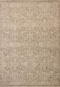 Loloi Clarisse CLS-06 Traditional Power Loomed Fog, Bone Rug - main flat