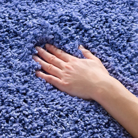 Safavieh Shag 4'-0" x 6'-0" Rug in Periwinkle
