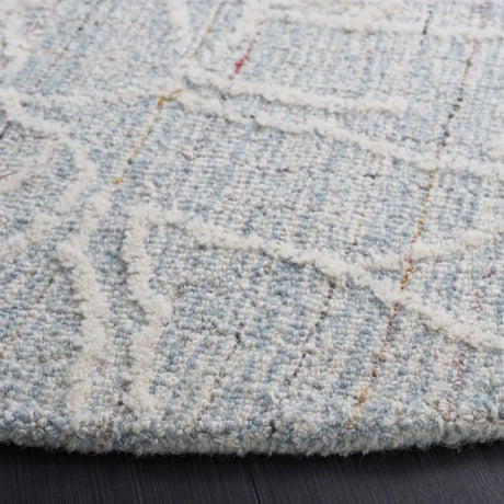 Safavieh Metro 6'-0" x 6'-0" Rug in Blue / Ivory