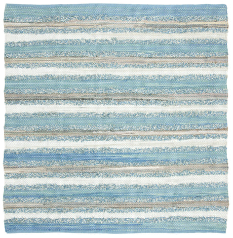 Safavieh Montauk 6'-0" x 6'-0" Rug in Aqua / Multi