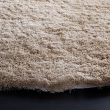 Safavieh Shag 7'-0" x 7'-0" Rug in Dark Beig