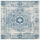Safavieh Evoke 6'-7" x 6'-7" Rug in Ivory / Blue
