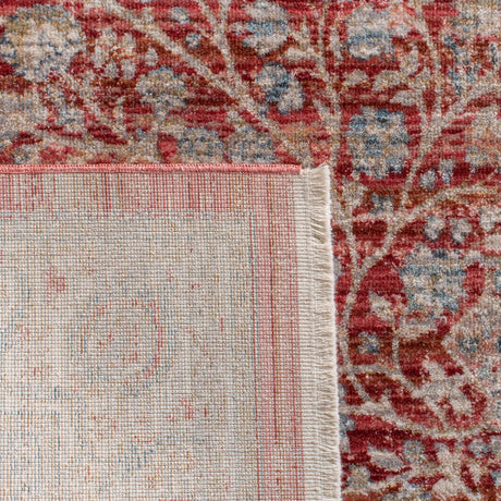 Safavieh Kenitra 600 4'-0" x 6'-0" Rug in Red / Blue