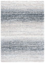 Safavieh Fontana Shag  800 4'-0" x 6'-0" Rug in Ivory / Grey