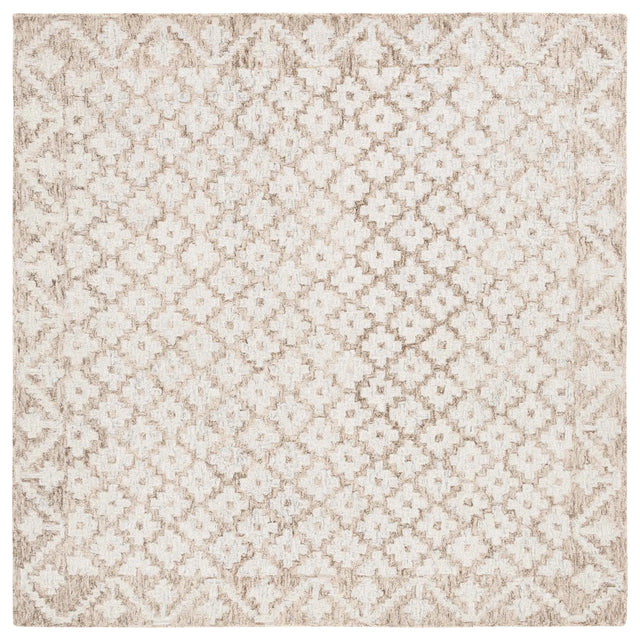 Safavieh Metro 6'-0" x 6'-0" Rug in Beige / Sage