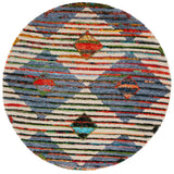 Safavieh Nantucket 4'-0" x 4'-0" Rug in Beige / Blue