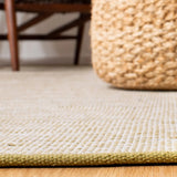 Safavieh Montauk 4'-0" x 6'-0" Rug in Green Olive