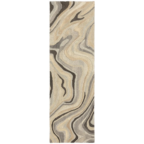 Oriental Weavers Sphinx Anastasia 68007 Beige / Charcoal Rugs - runner