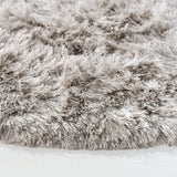 Safavieh Ocean Shag 6'-0" x 6'-0" Rug in Light Grey