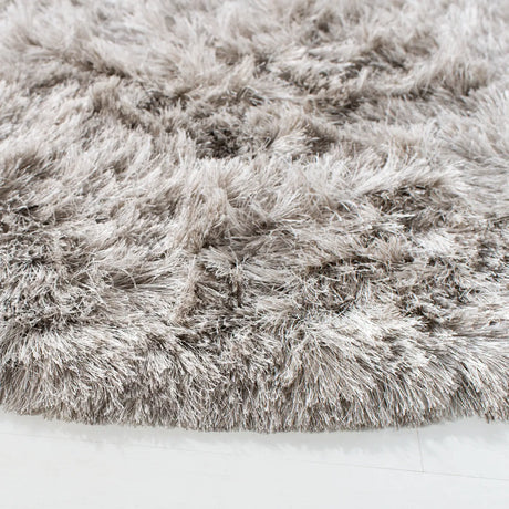 Safavieh Ocean Shag 6'-0" x 6'-0" Rug in Light Grey
