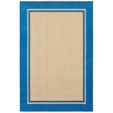 Oriental Weavers Sphinx Cayman 5594B Sand / Blue Rugs - main flat