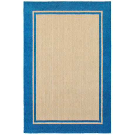 Oriental Weavers Sphinx Cayman 5594B Sand / Blue Rugs - main flat
