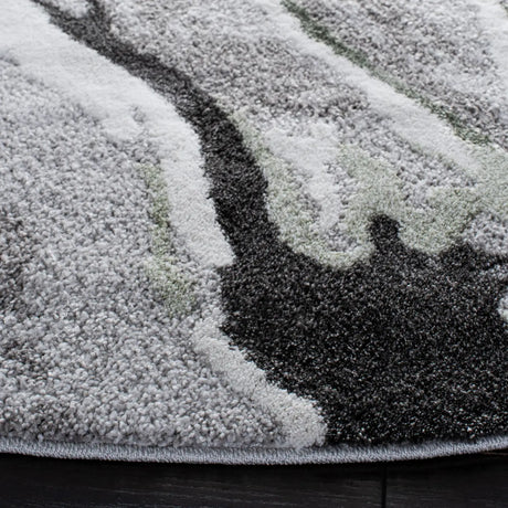 Safavieh Century 300 6'-7" x 6'-7" Rug in Grey / Green