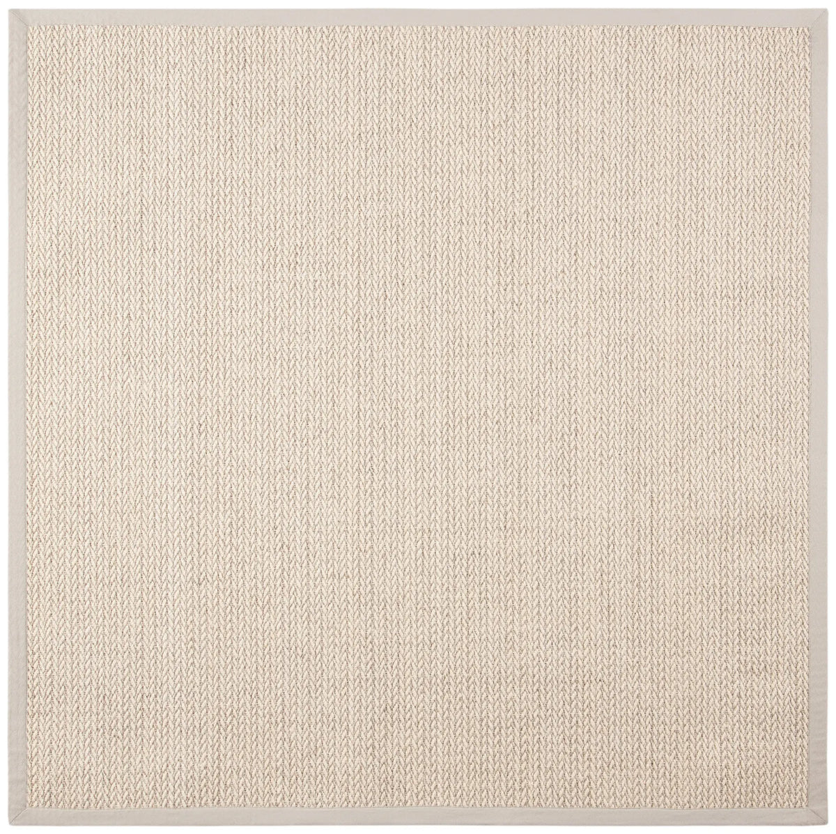 Safavieh Natural Fiber 6'-0" x 6'-0" Rug in Light Grey