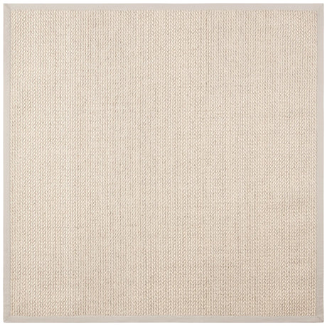 Safavieh Natural Fiber 6'-0" x 6'-0" Rug in Light Grey