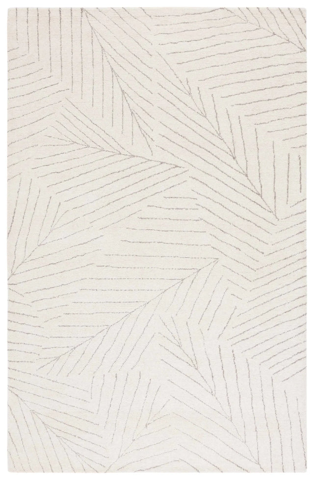 Safavieh Mykonos 4'-0" x 6'-0" Rug in Ivory / Grey