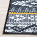 Safavieh Journey 4'-4" x 6'-0" Rug in Grey / Gold