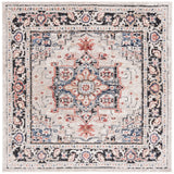 Safavieh Luna 6'-7" x 6'-7" Rug in Beige / Black Rust
