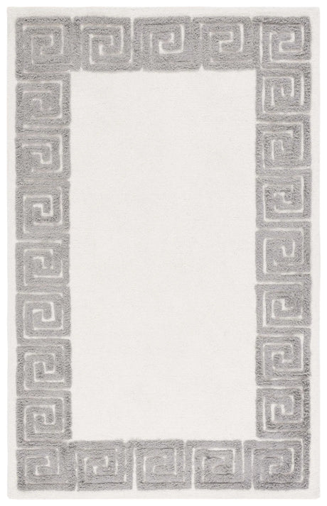 Safavieh Metro 4'-0" x 6'-0" Rug in Ivory / Grey
