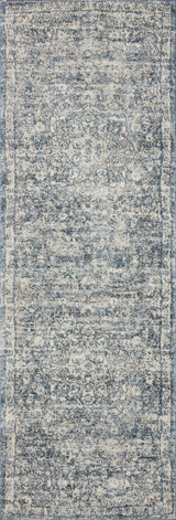 Loloi Theory Thy-02 Ivory/Blue Rugs - runner flat