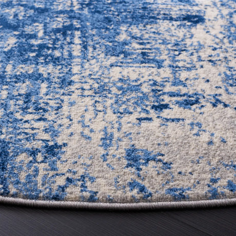 Safavieh Jasper 100 6'-7" x 6'-7" Rug in Navy / Ivory