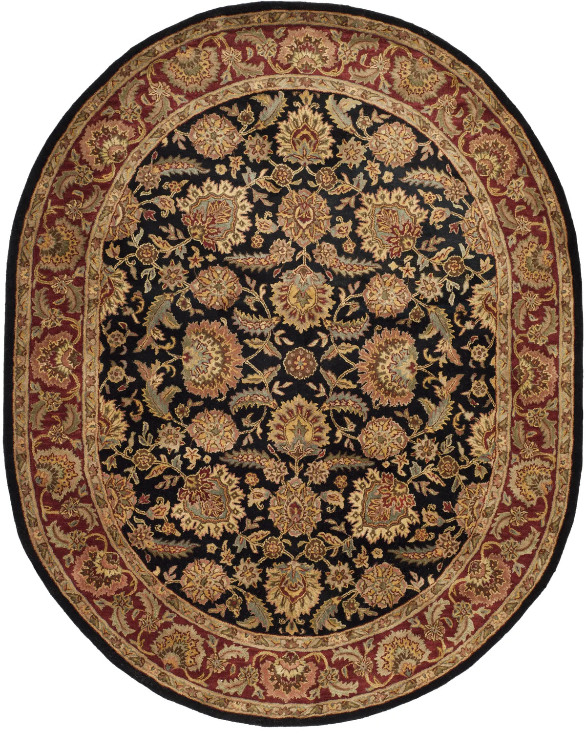 Safavieh Classic 7'-6" x 9'-6" Rug in Navy / Red