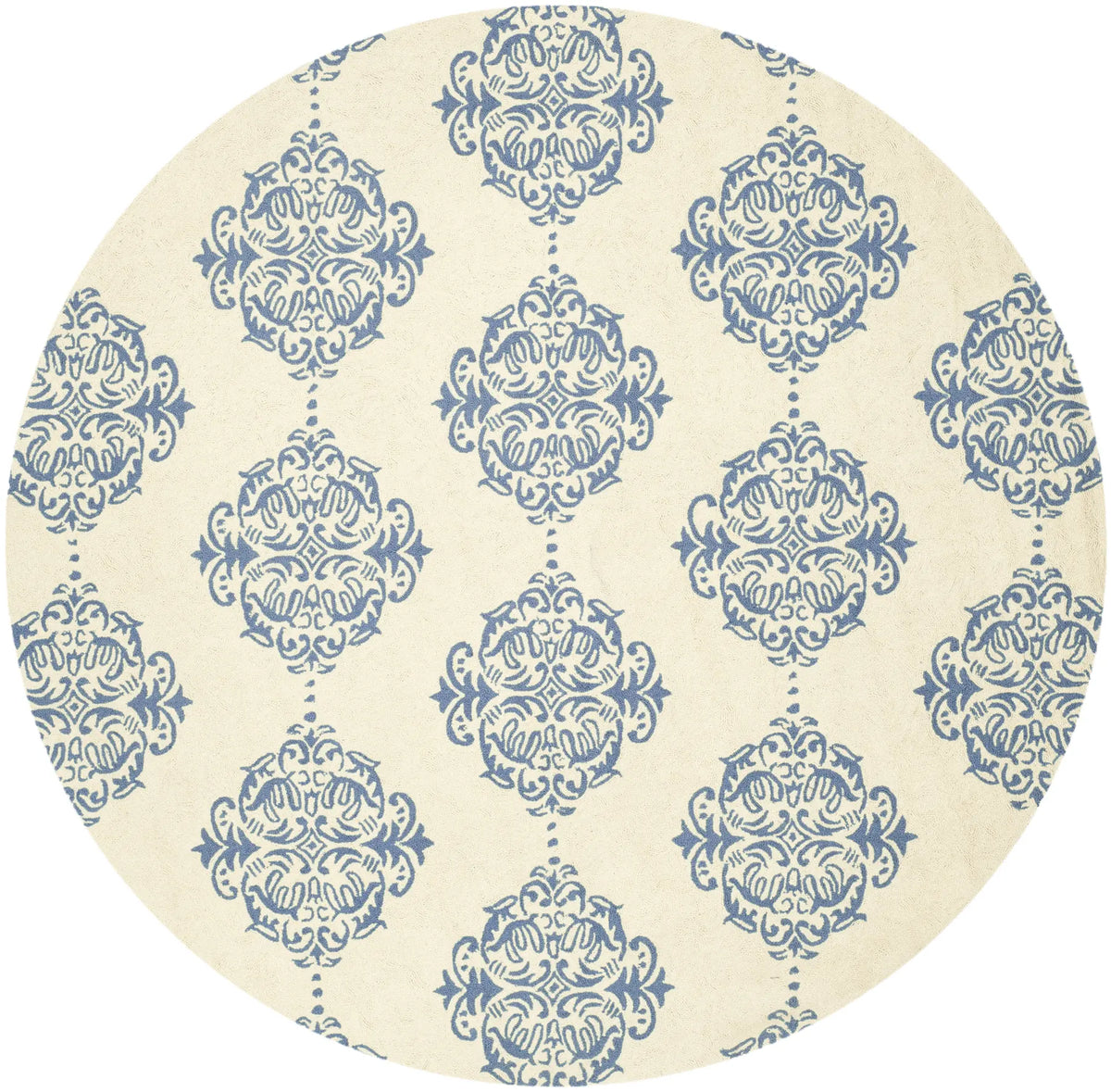 Safavieh Chelsea 8'-0" x 8'-0" Rug in Ivory / Blue