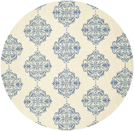 Safavieh Chelsea 8'-0" x 8'-0" Rug in Ivory / Blue