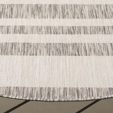Safavieh Beach House 6'-7" x 6'-7" Rug in Grey / Ivory