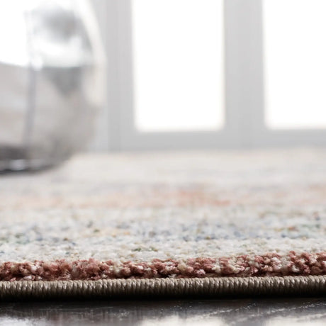 Safavieh Jasmine 4'-5" x 6'-5" Rug in Rust / Navy
