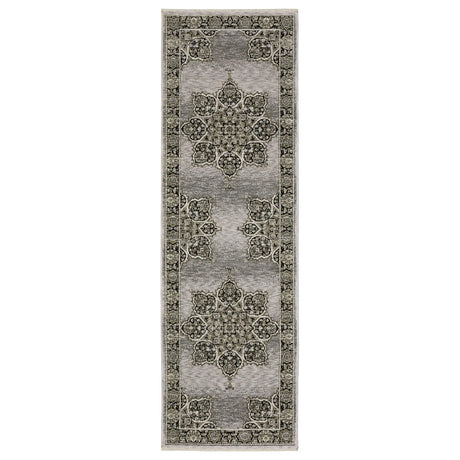 Oriental Weavers Sphinx Chamberlain CH11L Black Rugs - runner