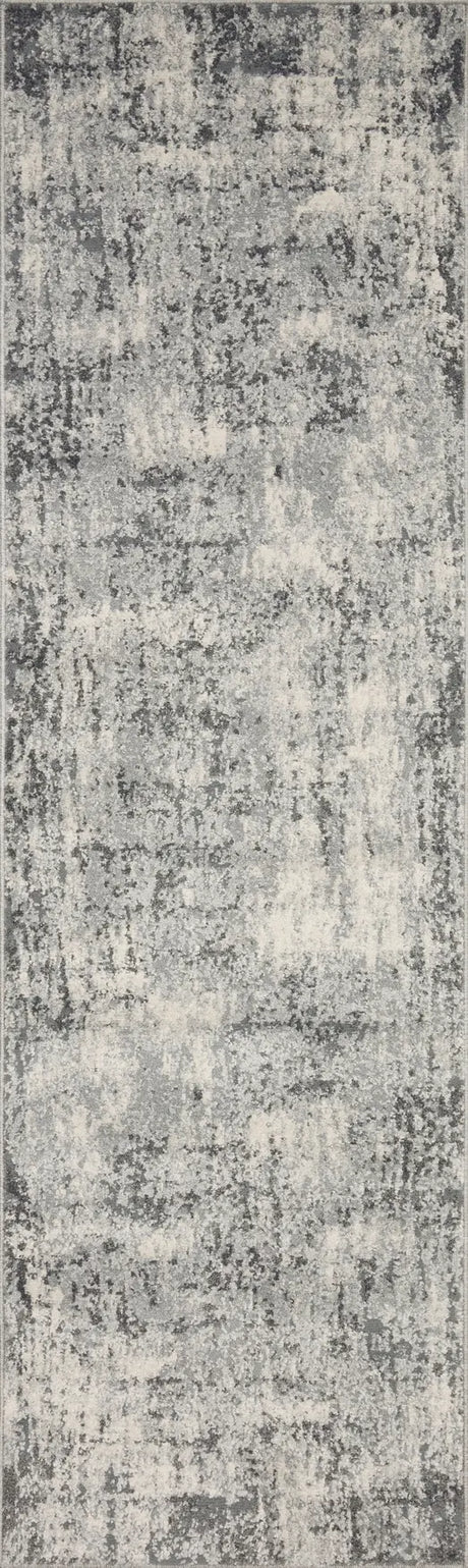 Loloi Austen Aus-01 Pebble/Charcoal Rugs - runner flat