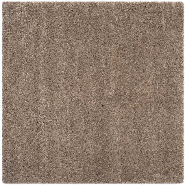 Safavieh Shag 4'-0" x 4'-0" Rug in Taupe
