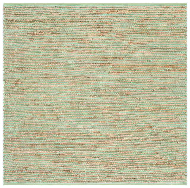 Safavieh Cape Cod 6'-0" x 6'-0" Rug in Green / Natural