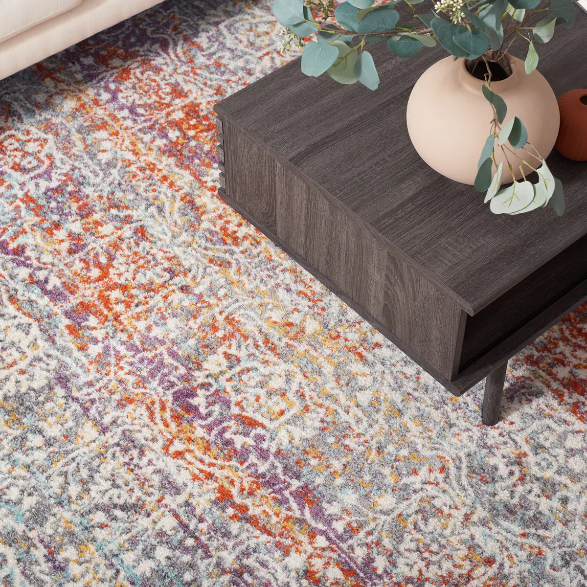 Safavieh Madison 900 6'-0" x 9'-0" Rug in Light Grey / Light Blue