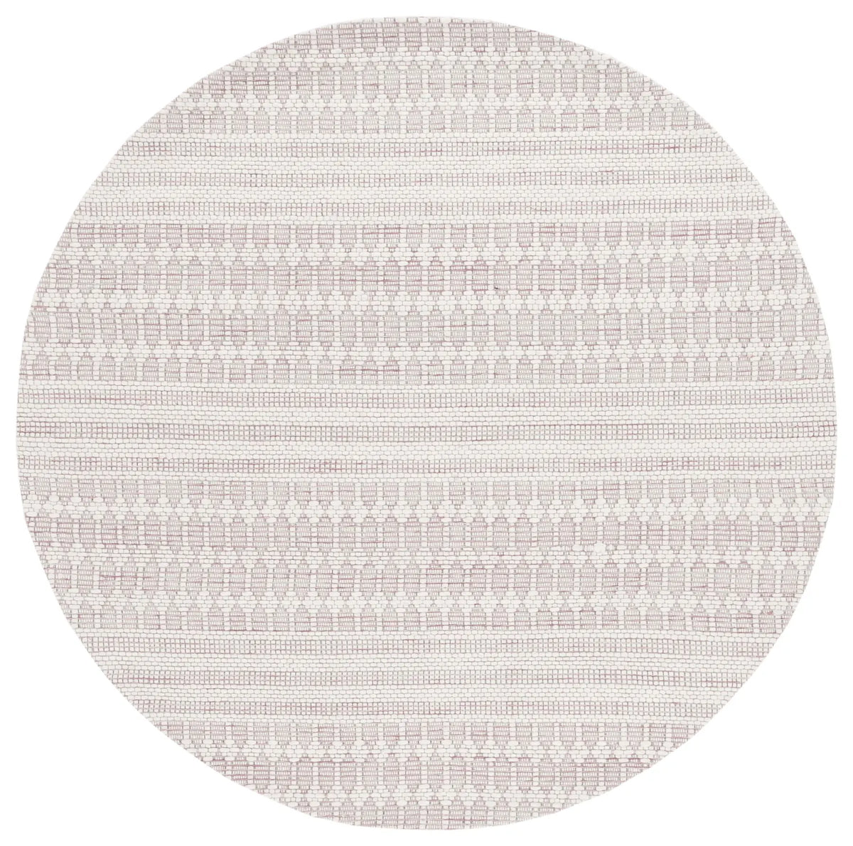 Safavieh Marbella 6'-0" x 6'-0" Rug in Pink / Ivory