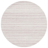 Safavieh Marbella 6'-0" x 6'-0" Rug in Pink / Ivory