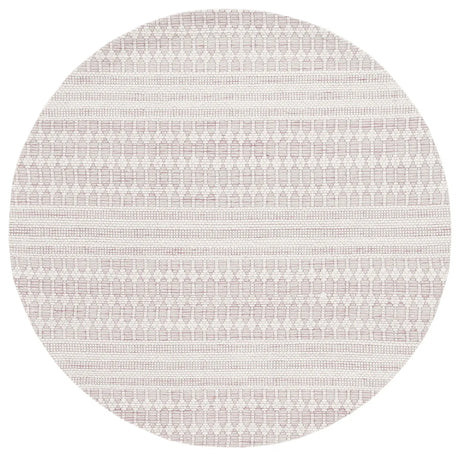 Safavieh Marbella 6'-0" x 6'-0" Rug in Pink / Ivory