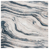Safavieh Parker 6'-7" x 6'-7" Rug in Ivory / Navy