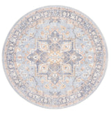 Safavieh Restoration Vintage 6'-0" x 6'-0" Rug in Ivory / Light Blue