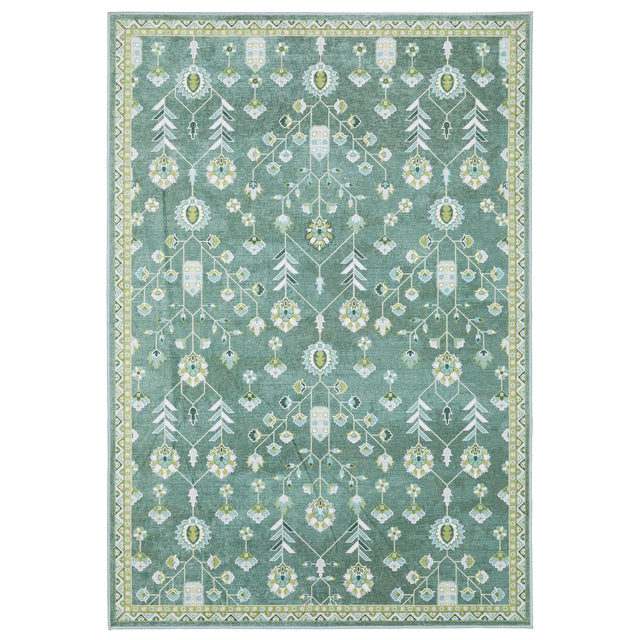 Oriental Weavers Sphinx Addison ADD08 Green Rugs - main flat