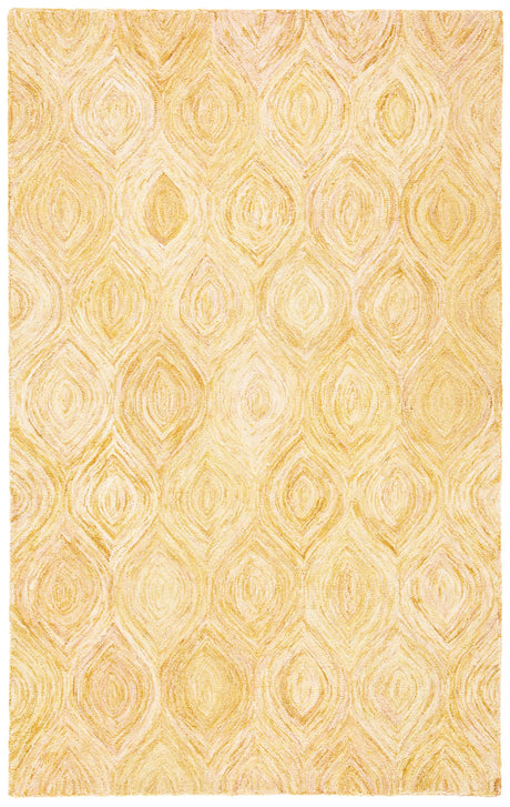 Safavieh Ikat 4'-0" x 6'-0" Rug in Gold