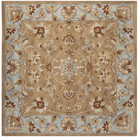 Safavieh Heritage 6'-0" x 6'-0" Rug in Beige / Blue
