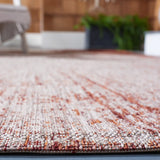 Safavieh Courtyard 4'-0" x 5'-7" Rug in Beige / Red