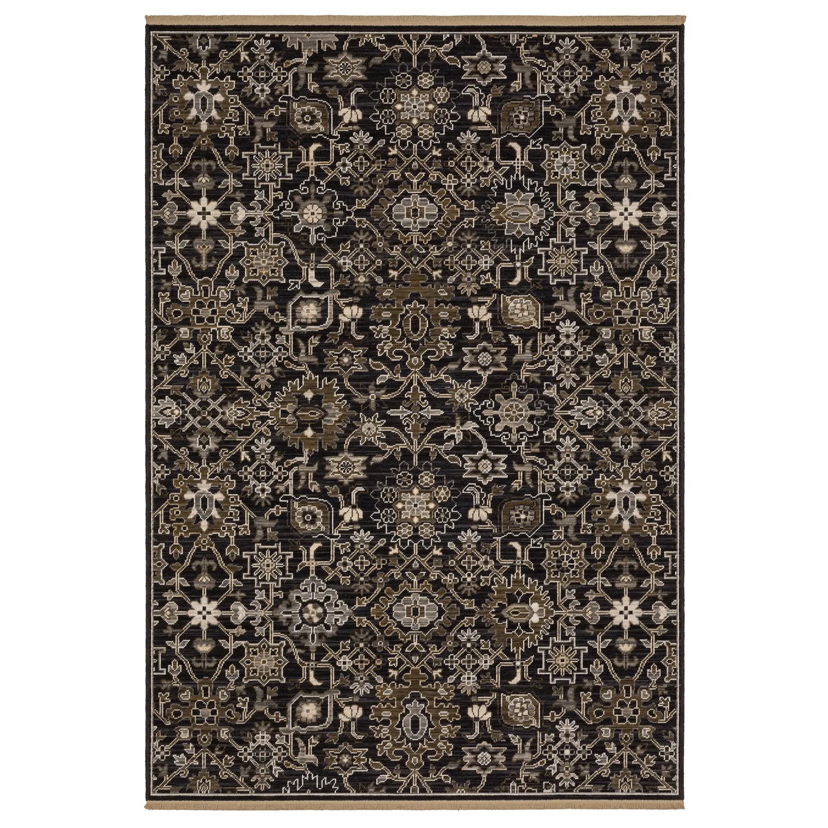 Oriental Weavers Sphinx Acacia ACA05 Tan Rugs - main flat
